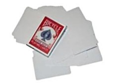 Bicycle Doppel-Blankokarten / Double Blank (rote Box)