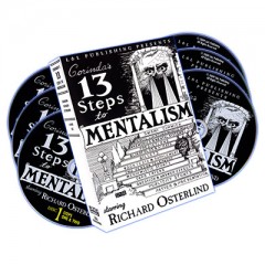13 Steps To Mentalism (6 DVDs) by Richard Osterlind