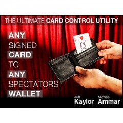 Any Card to Any Spectator's Wallet (DVD and Gimmick)