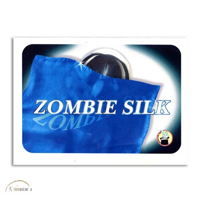 Zombie Silk by Vincenzo Di Fatta blue (Zombie-Tuch in blau)