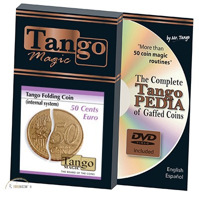 Folding Coin 50 Cent Euro (Internal System) by Tango