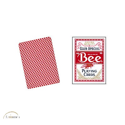 Bee Playing Cards Poker Size (rot)