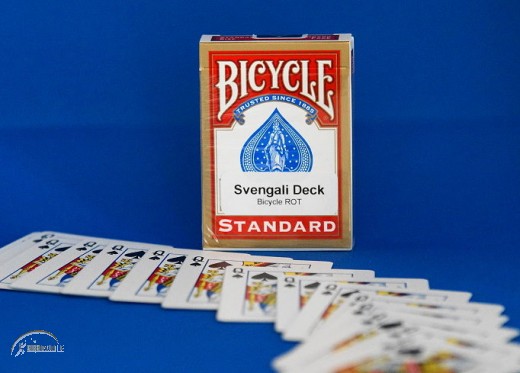 Bicycle Svengali Deck (rot)