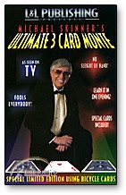 Ultimate 3 Card Monte by Michael Skinner (rot)