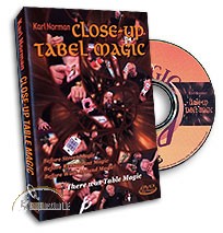 DVD Close-Up Table Magic by Karl Norman