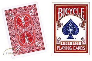 Bicycle Mini Kartenspiel / Mini Size (rot)