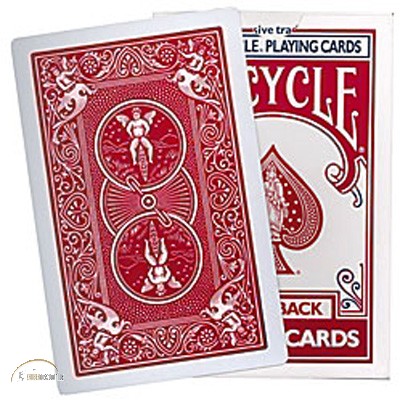 Bicycle Riesenkarten (rot)/ Big Bicycle Cards (Red)