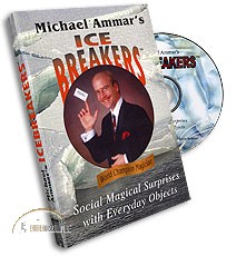 DVD Ice Breakers by Michael Ammar (w/ cards)