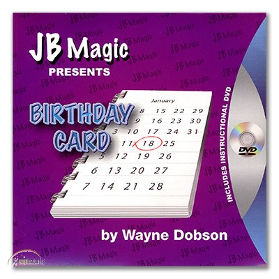 DVD Birthday Card by Wayne Dobson and JB Magic