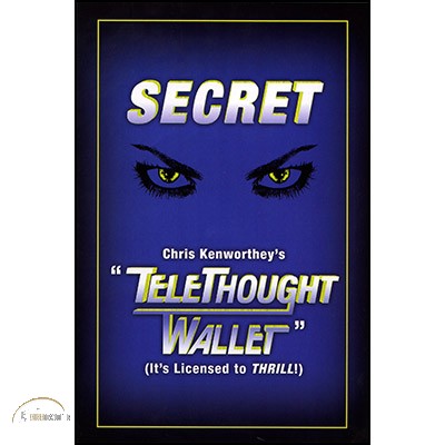 Telethought Wallet (SMALL) by Chris Kenworthey