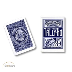 Tally Ho Circle Back Poker size Cards (Blue)