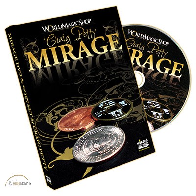 Mirage - (DVD and Coin Set) by Craig Petty and WMS