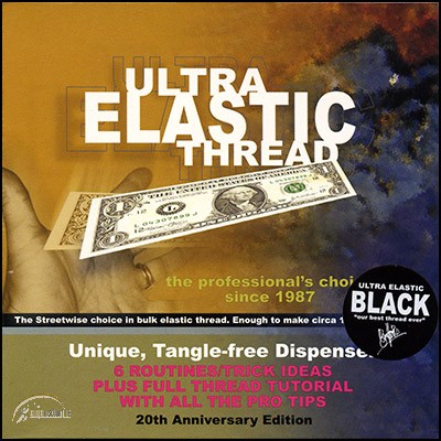 Ultra Elastic Thread (Black) by Ben Harris