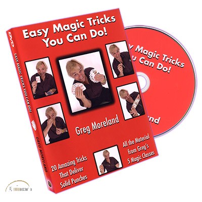 DVD Easy Magic Tricks You Can Do by Greg Moreland