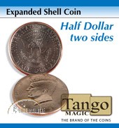 Expanded Shell Half Dollar (Two Sided) by Tango