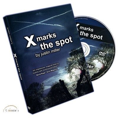 DVD X Marks The Spot (With Cards) by Justin Miller