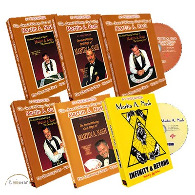 DVD Award Winning Card Magic Set (6 DVD) by Martin Nash
