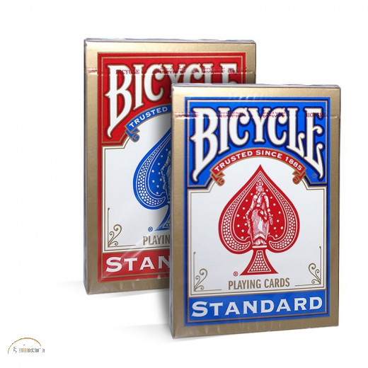 Bicycle Rider Back Standard Spielkarten (rot)
