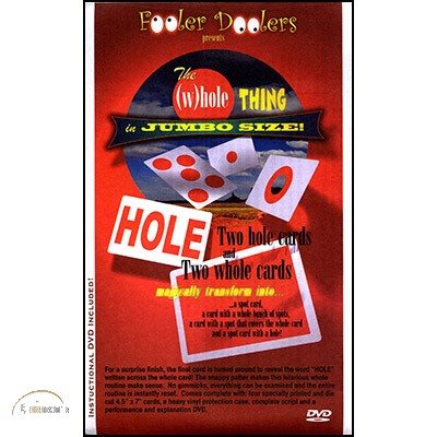 The (W)hole Thing by Fooler Dooler (With Cards and DVD)