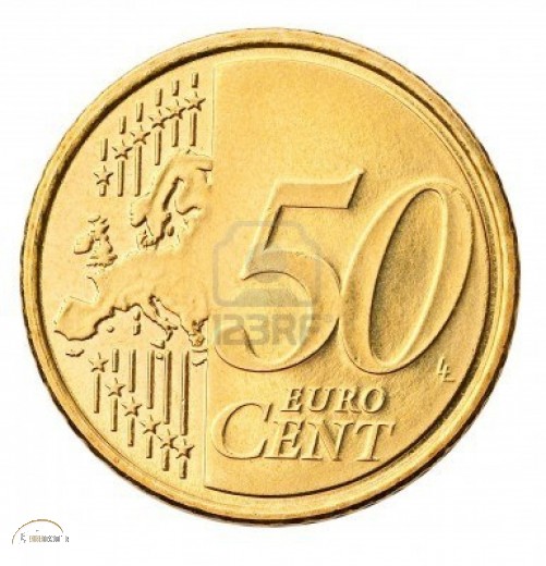 Magnetic 50 Cent Euro Coin super strong (Kreis Magic)