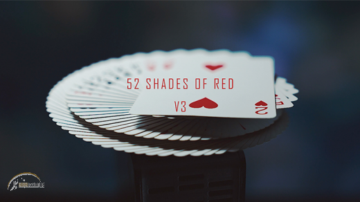 52 Shades of Red (Gimmicks included) Version 3 by Shin Lim
