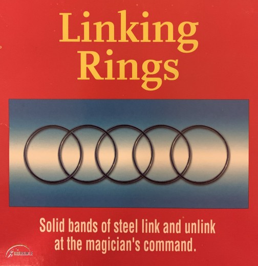 Linking Rings by Royal Magic (ca. 12 cm)