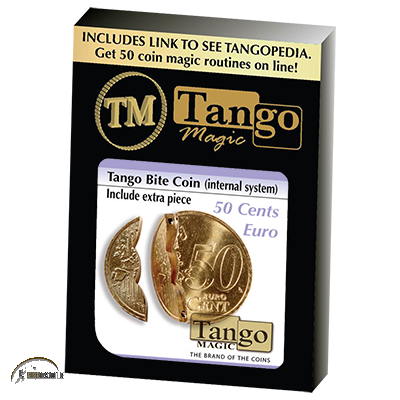 Bite Coin - (Euro 50 Cent - Internal With Extra Piece) by Tango