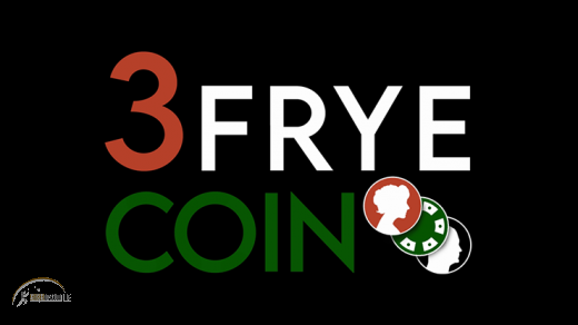 3 Frye Coin (Gimmick and Online Instructions) by Charlie Frye and Tango Magic