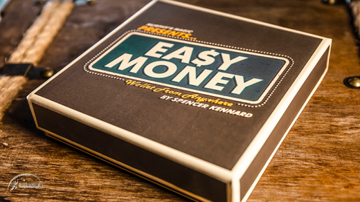 Easy Money Brown Wallet (Gimmick and Online Instructions) by Spencer Kennard