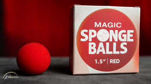 Magic Sponge Balls (4 Stück, rot) 1.5 by Murphys Magic