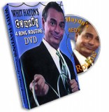 DVD Comedy 4 Ring Linking Ring Routine by Whit Haydn