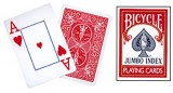 Bicycle Poker Size Jumbo Index (rot)