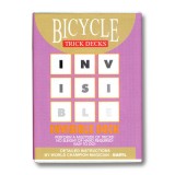 Bicycle Invisible Deck (rot)