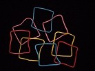 Rubber Band Shapes (Square)/ Vorgeformte Gummibänder (Viereck)