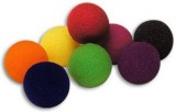 1 1/2 Inch Super Soft Sponge Balls by Goshman (orange)