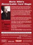 DVD Remarkable Card Magic (3 DVD Set) by Boris Wild