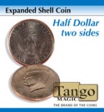 Expanded Shell Half Dollar (Two Sided) by Tango