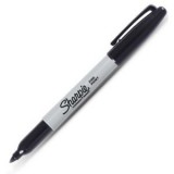 Sharpie Marker Fine Point (black)
