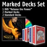 Phoenix Marked Decks Set - red/ blue