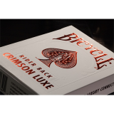 Bicycle Rider Back Crimson Luxe (Red) by USPCC