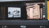 FPS Wallet True Black Leather (Gimmicks und Online Anleitung) von Magic Firm