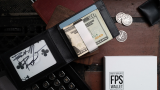 FPS Wallet True Black Leather (Gimmicks und Online Anleitung) von Magic Firm