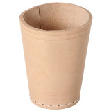 Würfelbecher Leder natur/ Leather Dice Cup