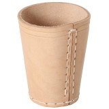 Würfelbecher Leder natur/ Leather Dice Cup