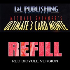 Ultimate 3 Card Monte Refill/ Nachfüllpack (rot)