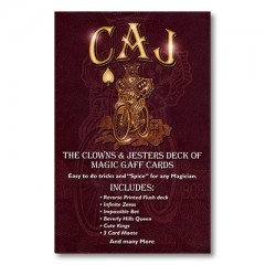 CAJ Deck- Deck of Misc. Gaff Cards and booklet