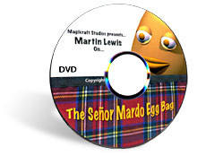 DVD Senor Mardo Egg Bag Martin Lewis