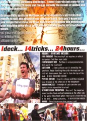 DVD 1 Deck 14 Tricks 24 Hours Vol. 1 by Matthew J. Dowden