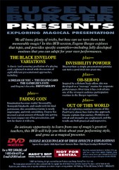 DVD Exploring Magical Presentations by Eugene Burger