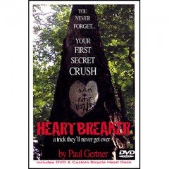 Heartbreaker by Paul Gertner (Deck and DVD)